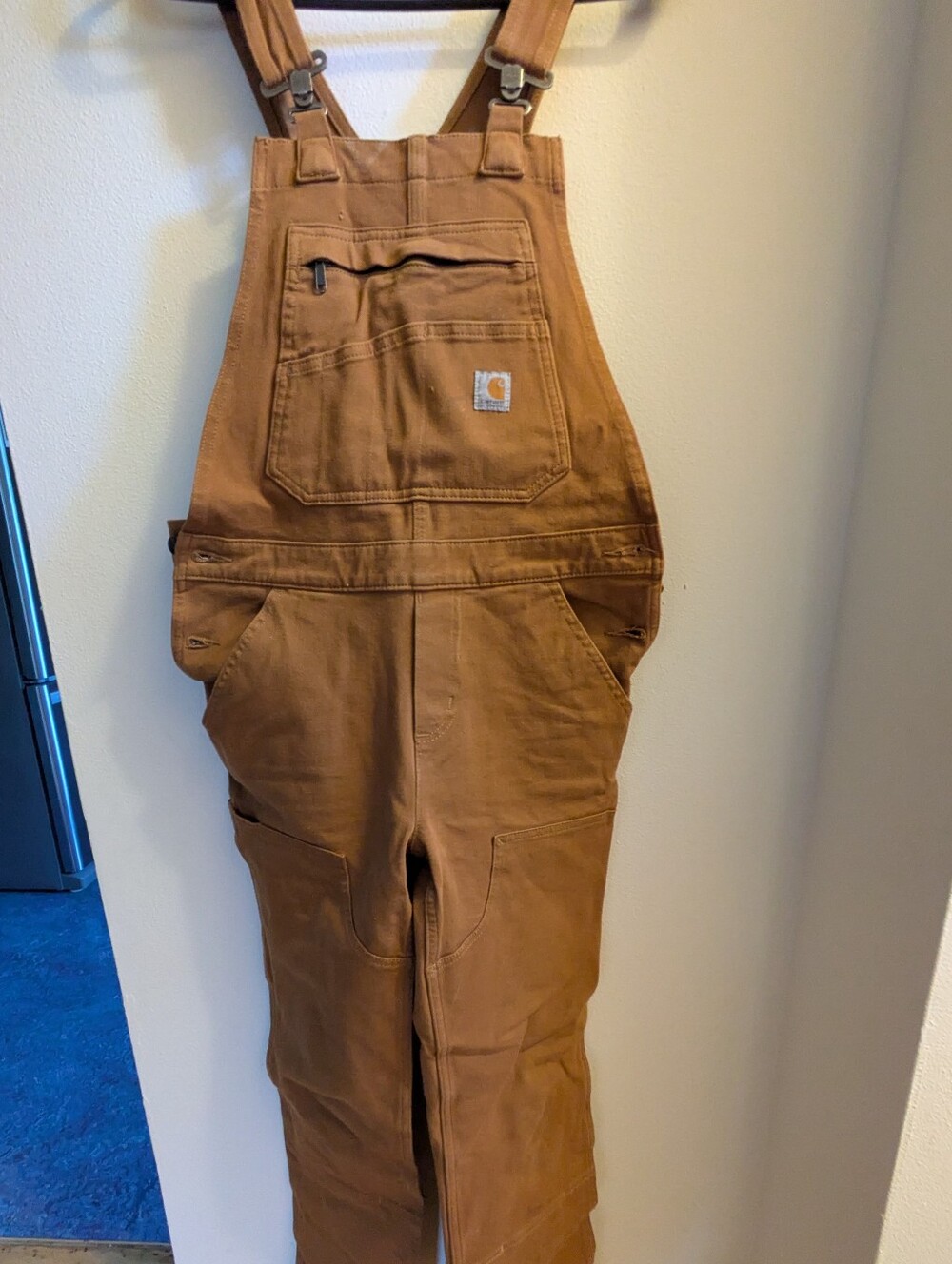 Carhartt Women's Canvas  Bib Overalls - Picture 2 of 10